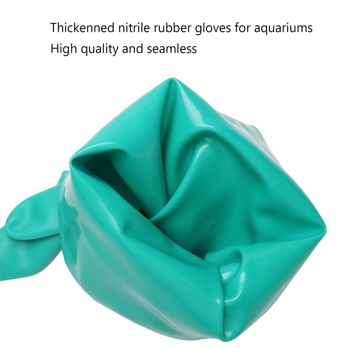 AUTSEEYS Aquarium Gloves used for dog or cat bath with splash protection.