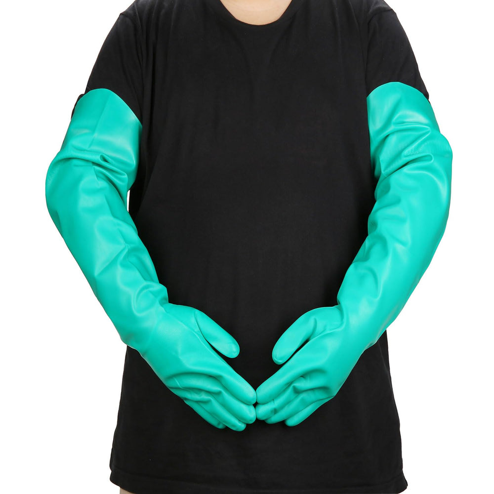 AUTSEEYS Aquarium Gloves ideal for kitchen cleaning with strong barrier against splashes.