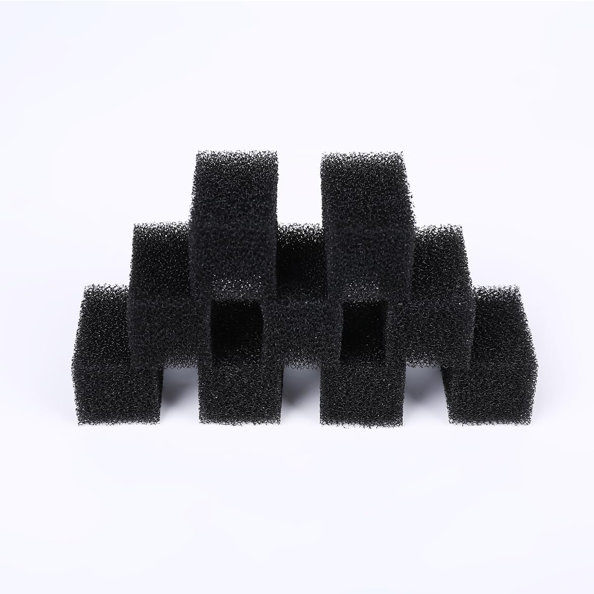 AUTSEEYS stainless steel fountain compatibility note for rectangle-slot sponges.