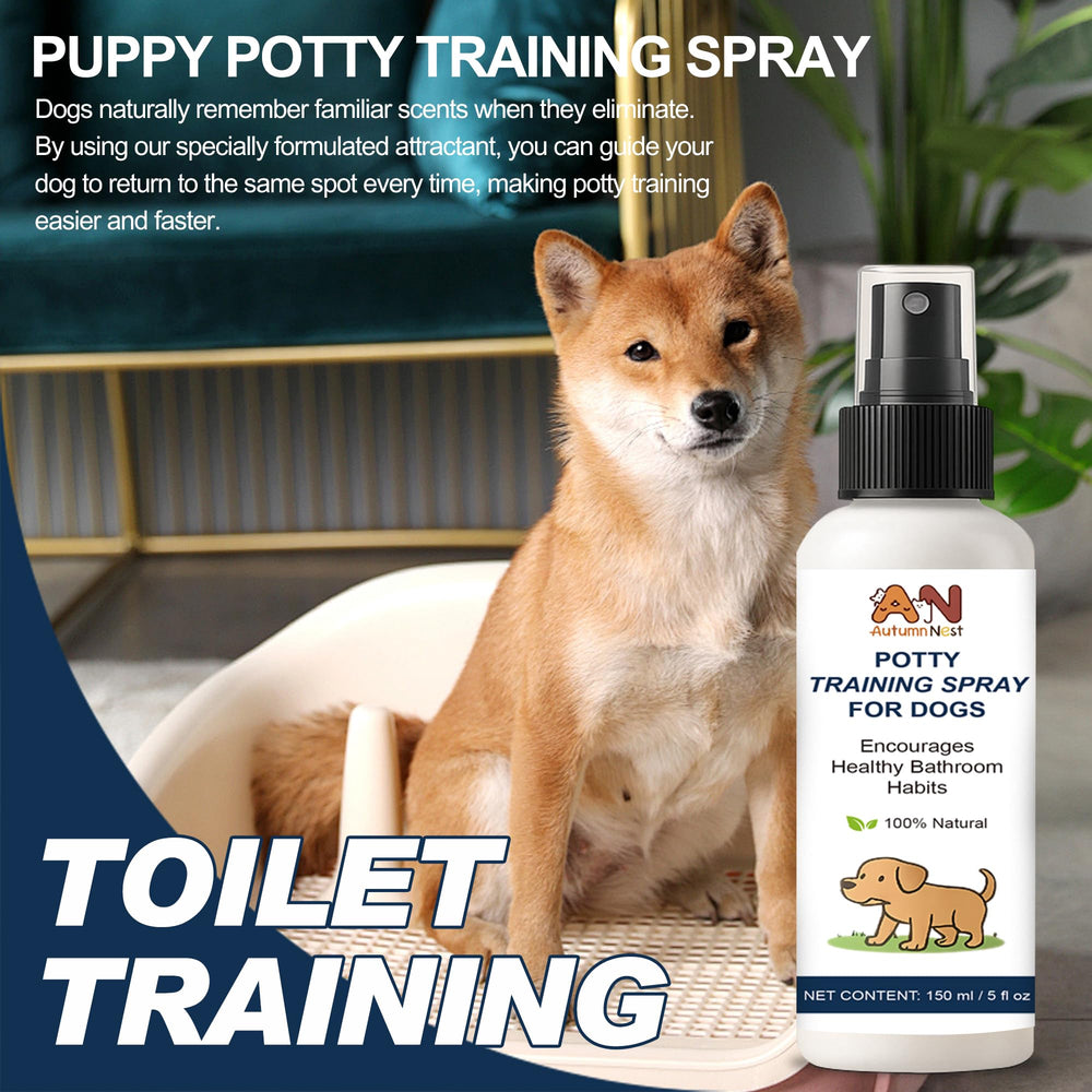 AutumnNest potty spray 150ml cap enables extended daily training use