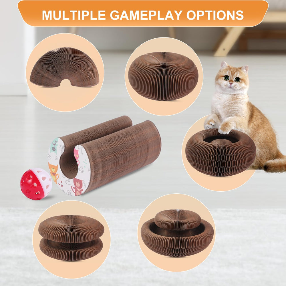 Autyomo Kitty Curlz furniture protector helps safeguard sofas and carpets.