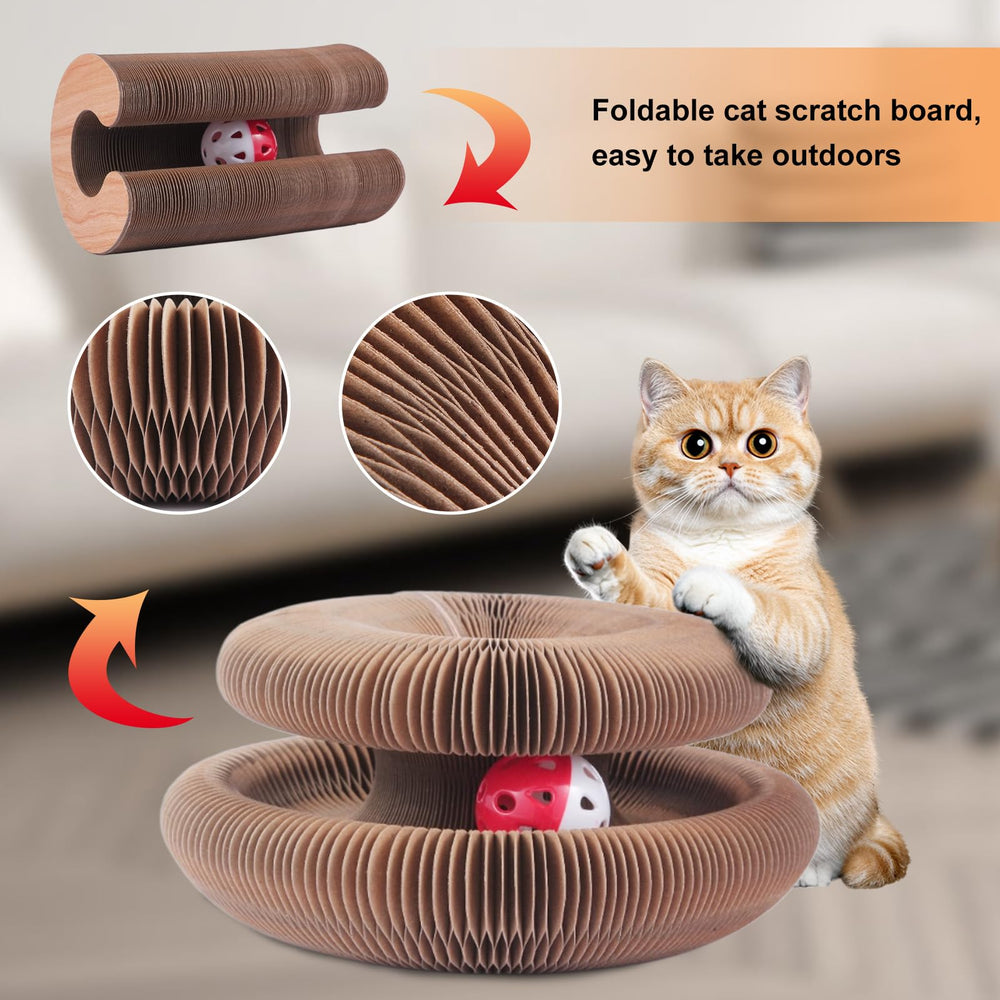 Autyomo Kitty Curlz compact foldable design for space-saving storage.