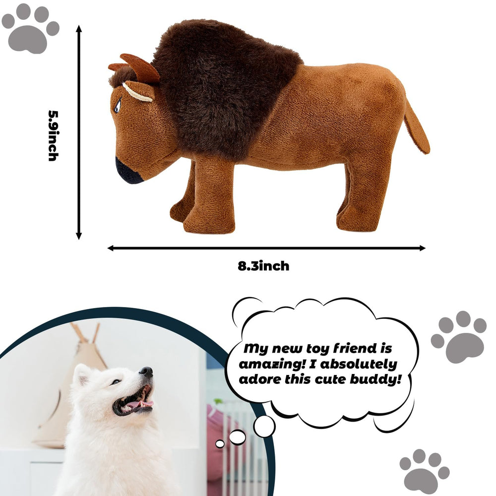 Auvitaya dog toy washable design for easy cleaning after rambunctious sessions.