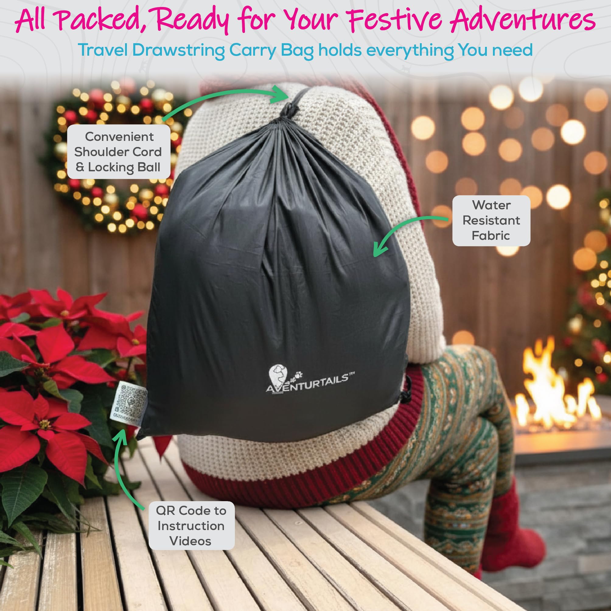 AVENTURTAILS easy-clean materials simplify post-adventure cleanup