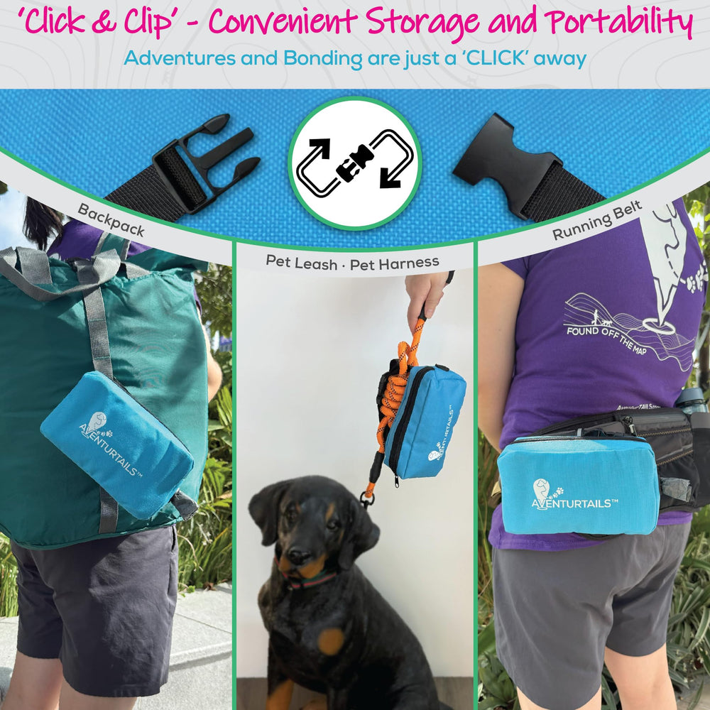 AVENTURTAILS durable oxford fabric resists wear and weather