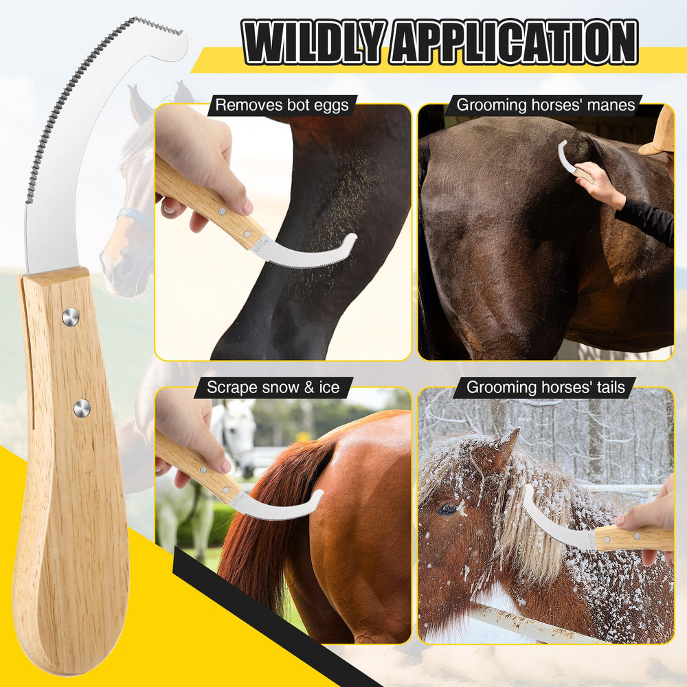 Avenuebool Bot Egg Knife is ideal for professionals like farriers and horse keepers