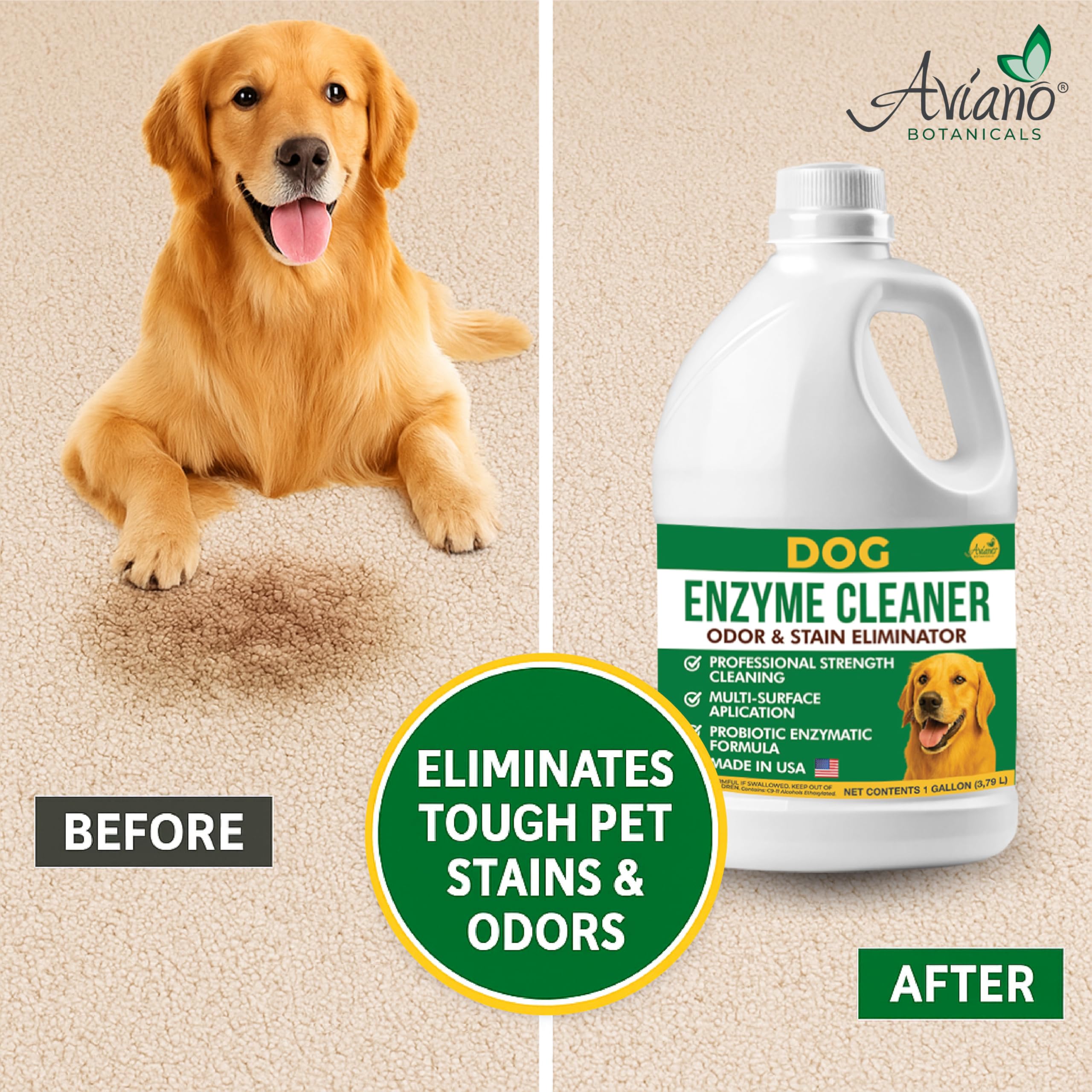 Aviano enzyme cleaner floor-mopping-application demonstrates floor cleaning by enzyme action