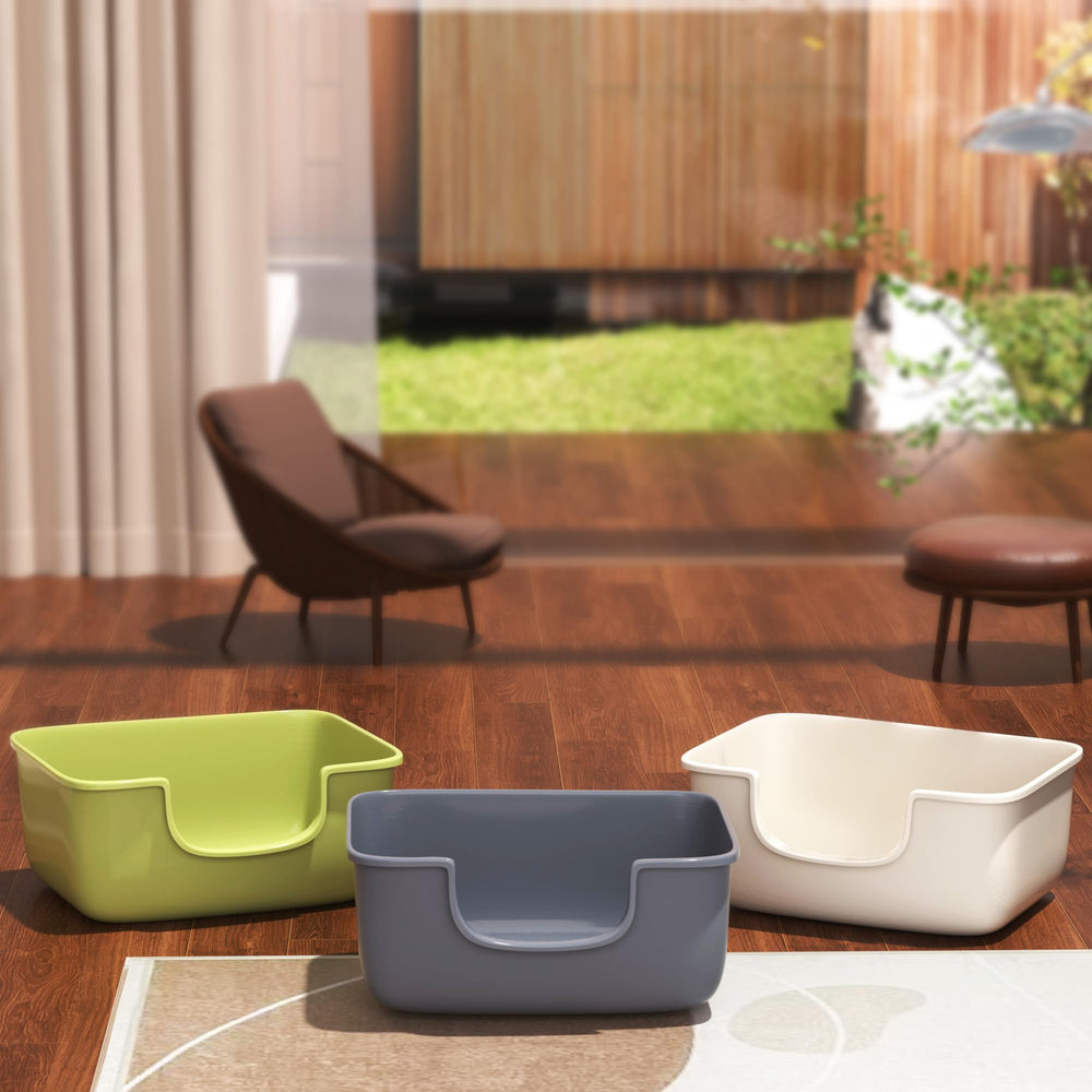 AVIUIA tool free assembly cat litter box speeds setup and immediate use