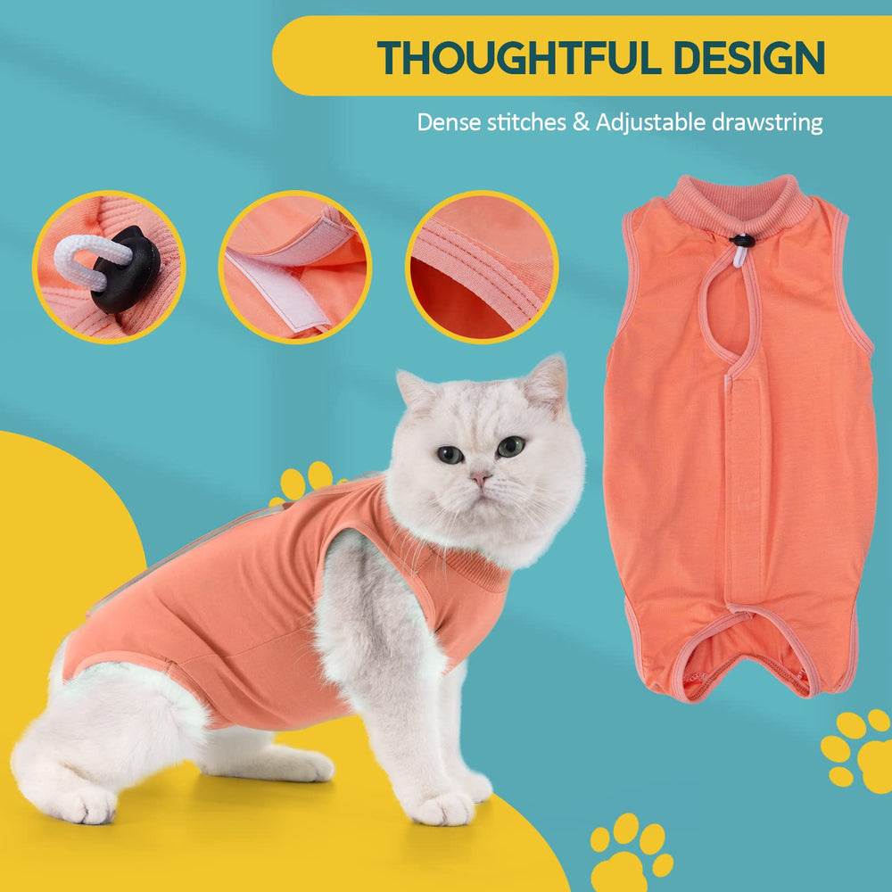 Avont Cat Recovery Suit machine washable and quick-drying for convenience.