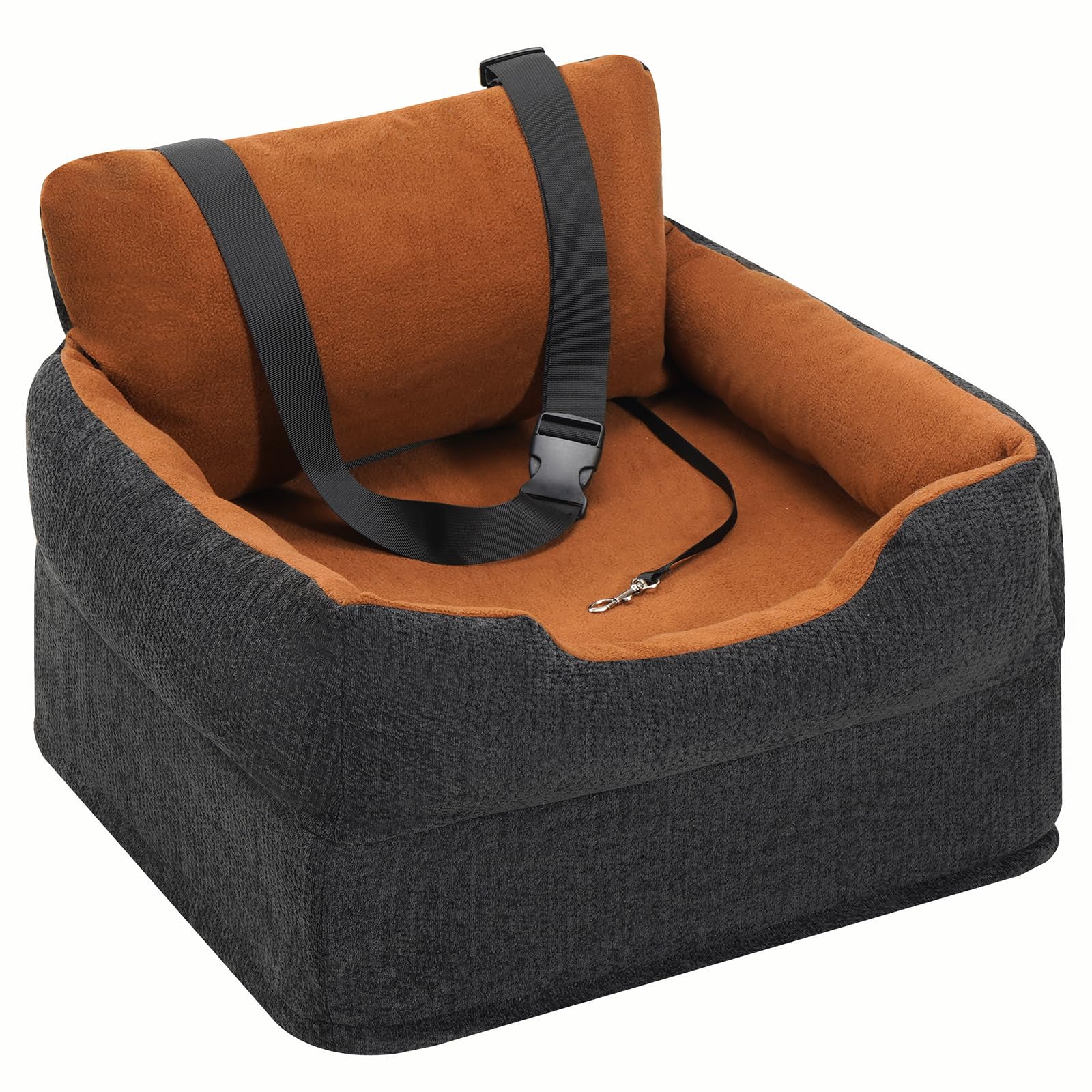Avont dog car booster seat cover close-up emphasizes quick refresh and stain resistance.