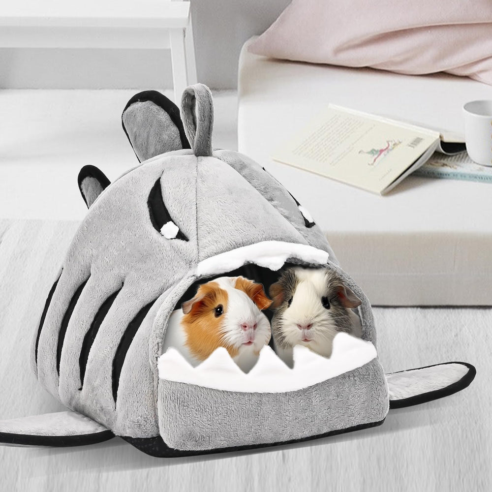 Avont durable velour guinea pig bed house for year-round comfort