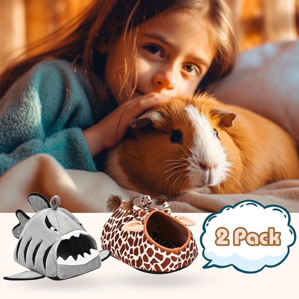 Avont two-pack hideouts in use for paired small pets