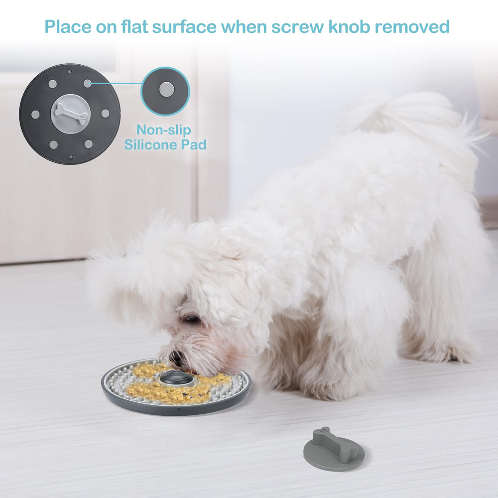 Avont Lick Mat freezer friendly for frozen treats and extended playtime.