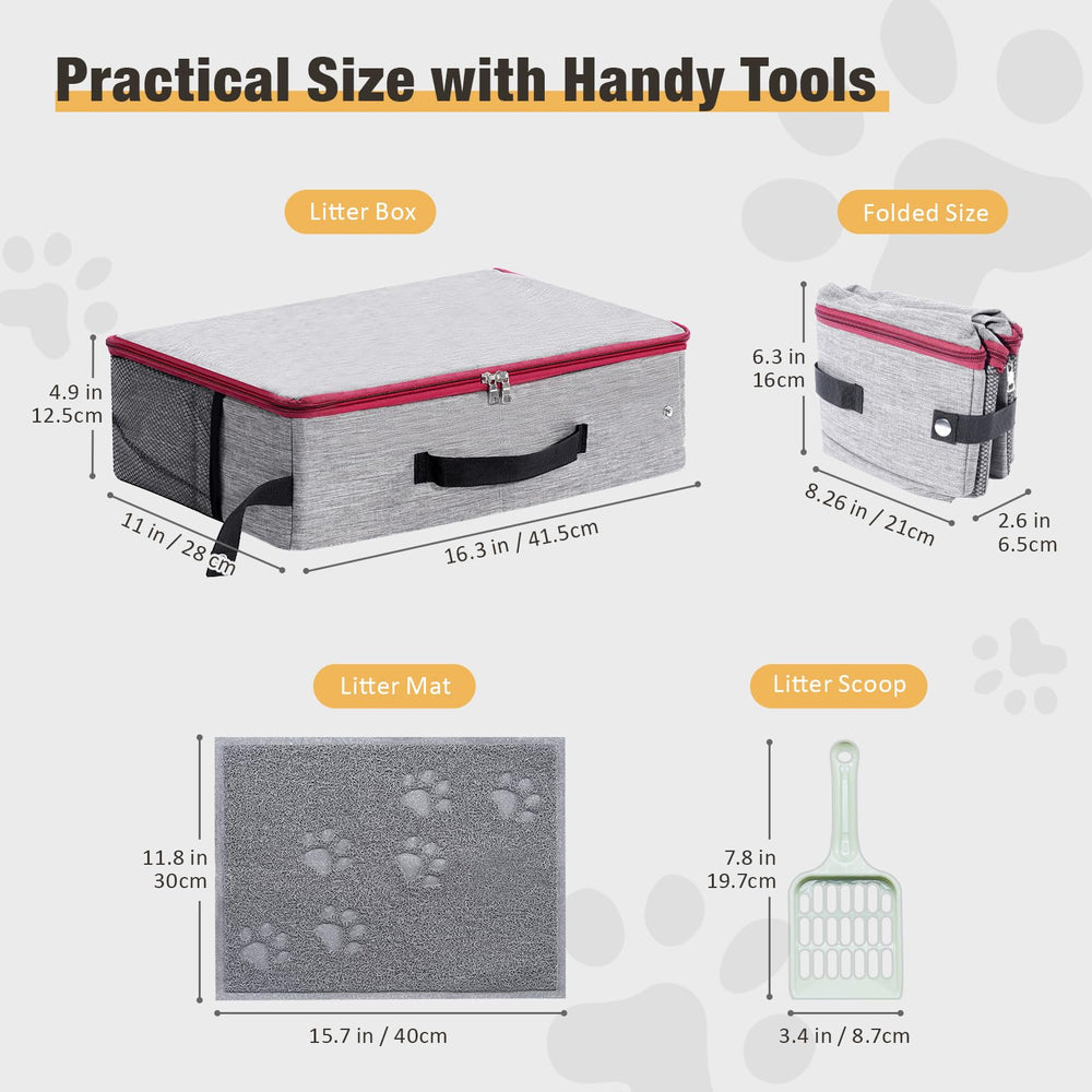 Avont two mesh pockets help keep essentials organized during trips.