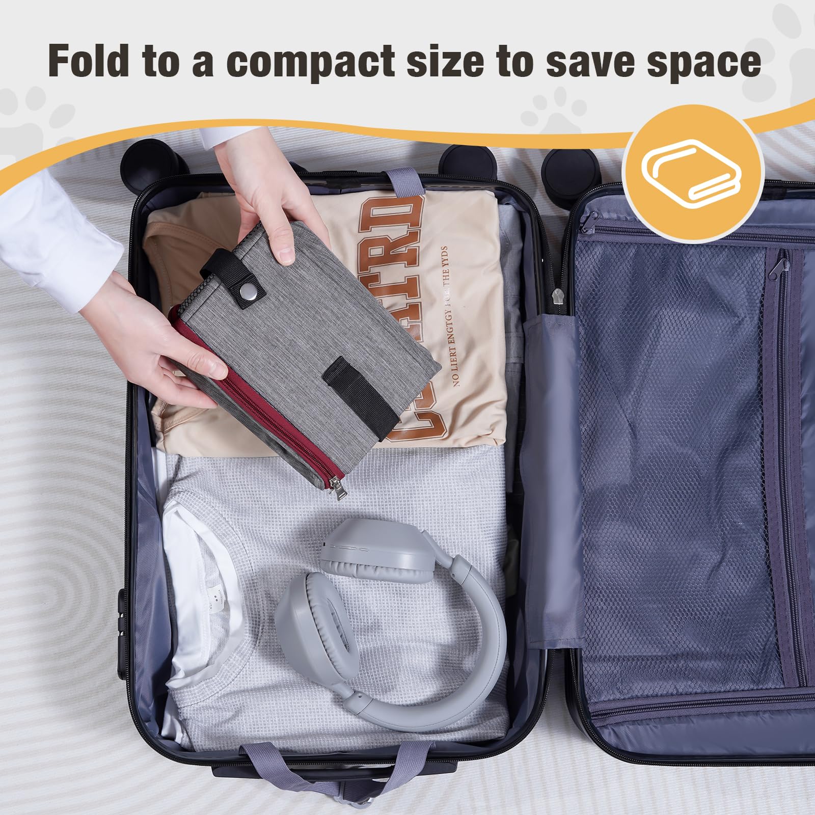 Avont two sizes fit different cat breeds for travel comfort.