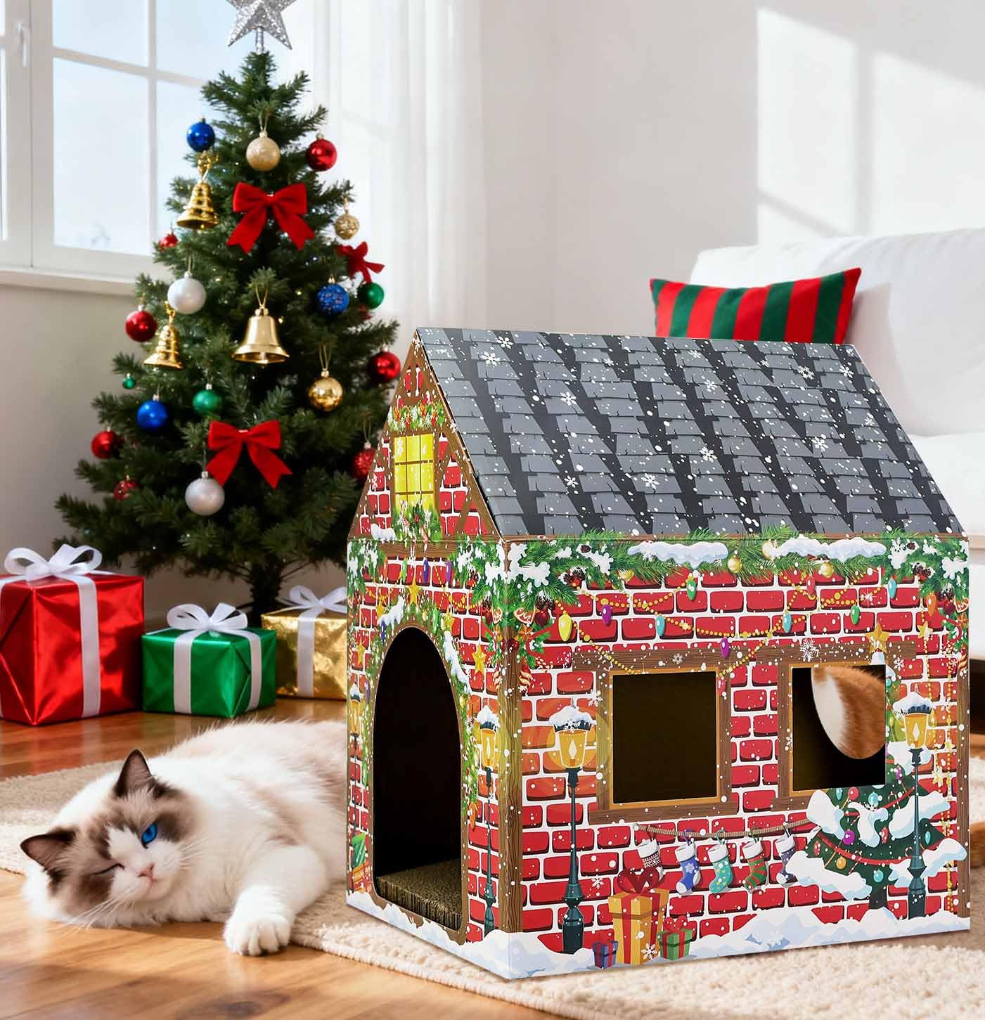 AVXINSOK Cat House assembly – quick setup for busy households