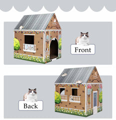 AVXINSOK cat scratch pad detail highlighting built-in surface
