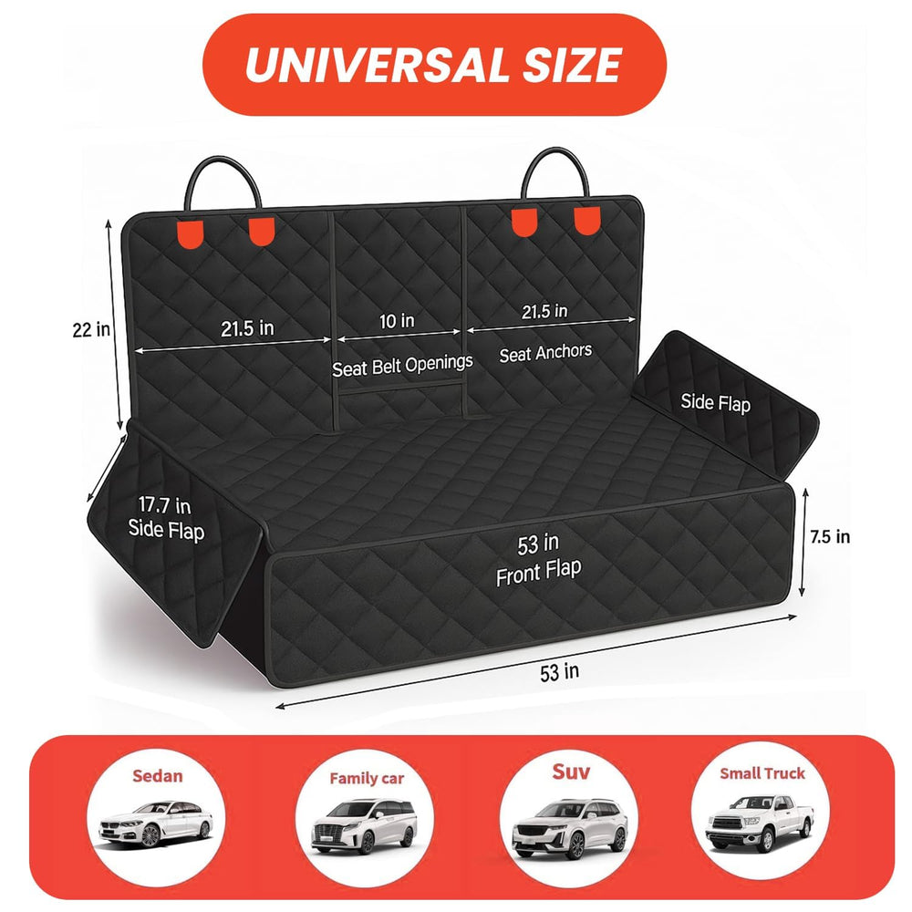 AWANTIC scratchproof 600D Oxford fabric protects interior from scratches