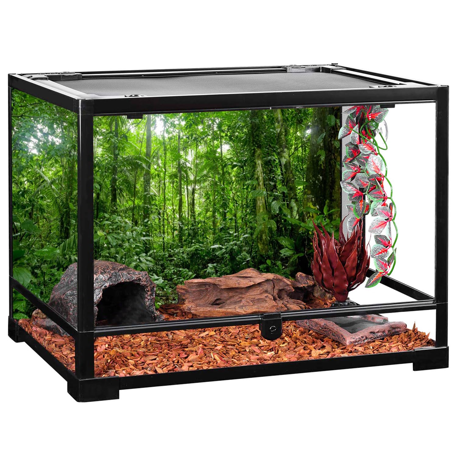 AWERT aquarium background easy-install tape helps quick secure setup