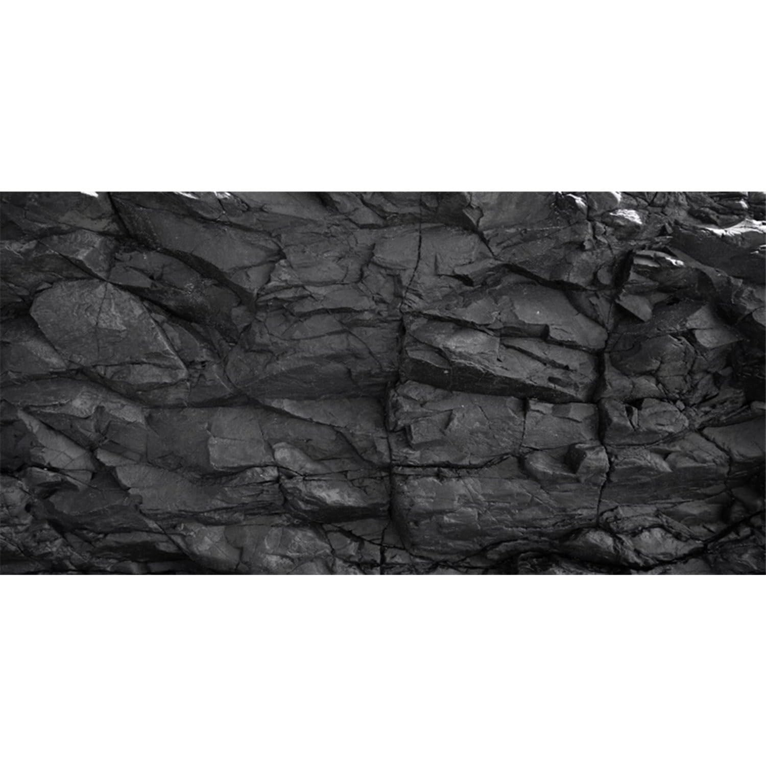 AWERT stone aquarium background with black rock texture adds natural backdrop for tanks