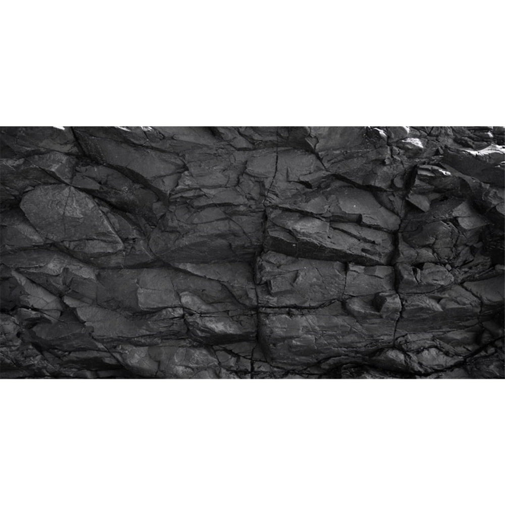 AWERT stone aquarium background with black rock texture adds natural backdrop for tanks
