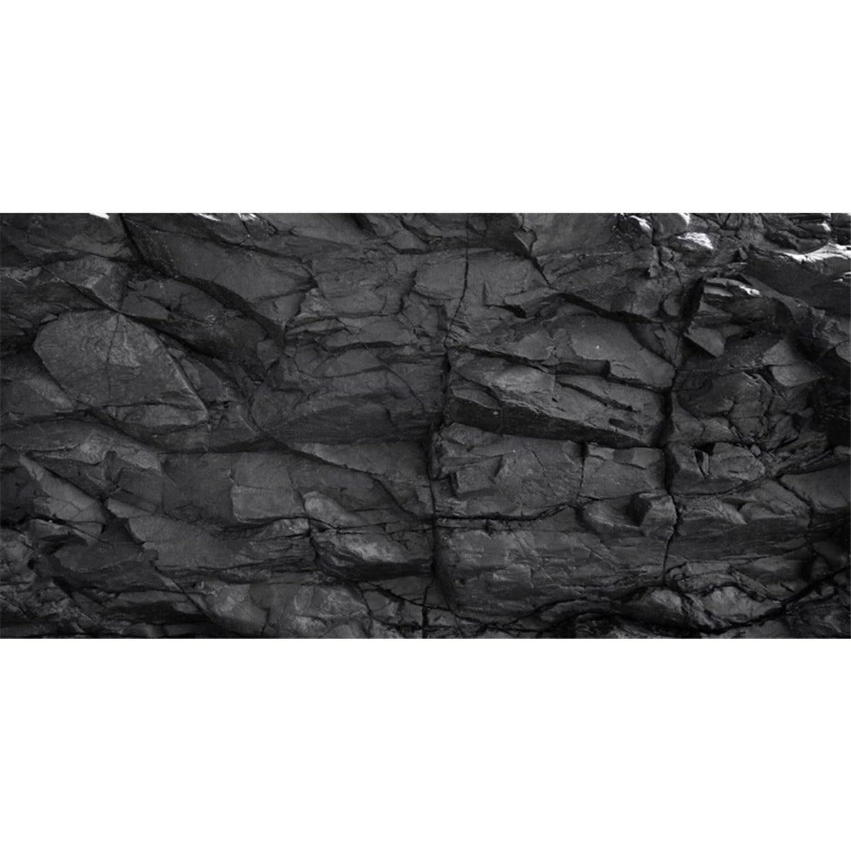 AWERT stone aquarium background with black rock texture adds natural backdrop for tanks
