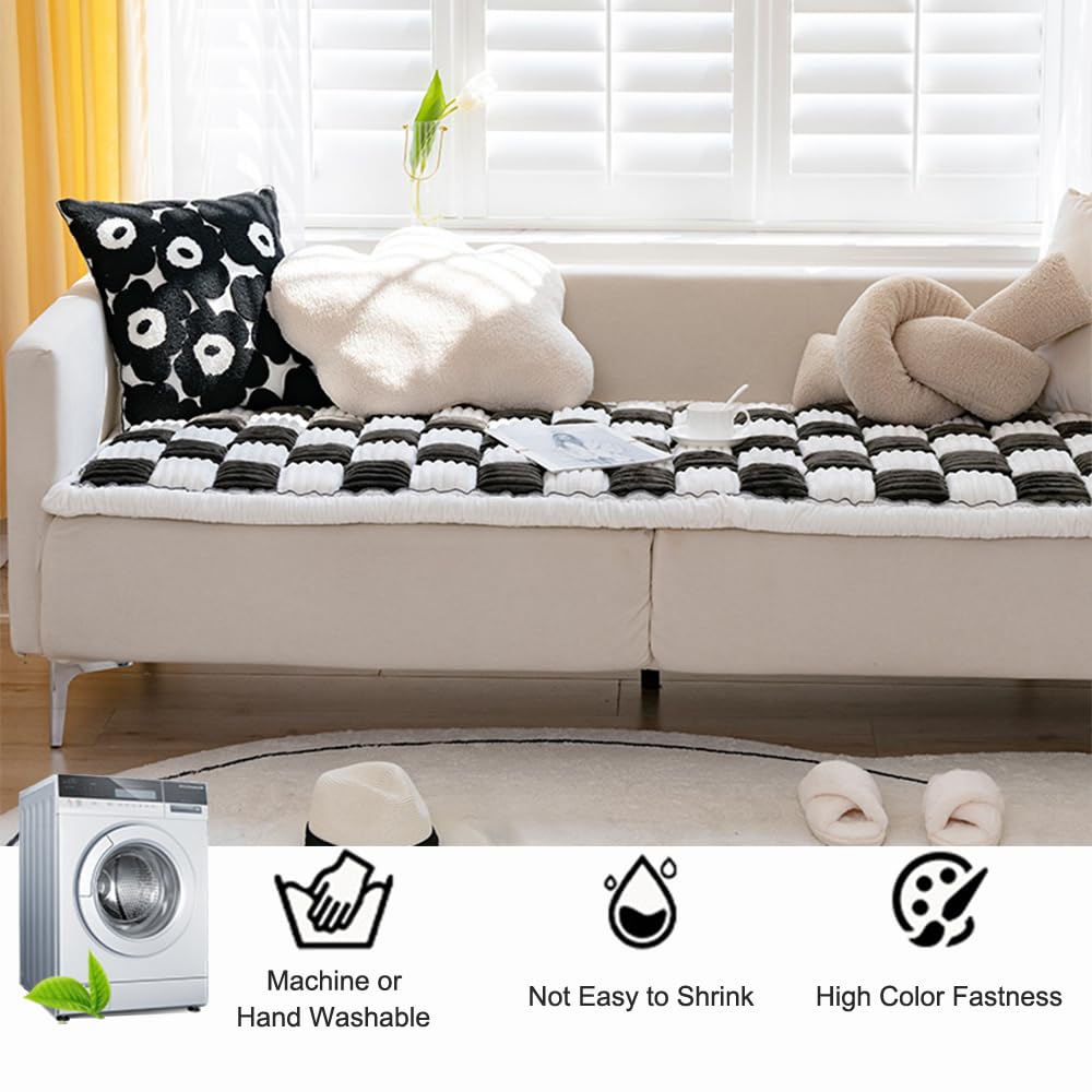 Awjcsv 3-cushion fit provides full coverage for larger couches