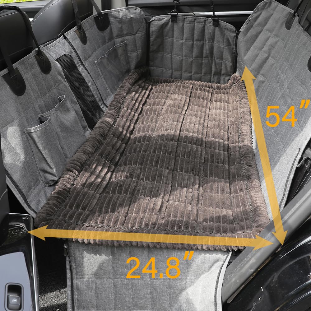 Awjcsv dog bed usable under seats or on the floor