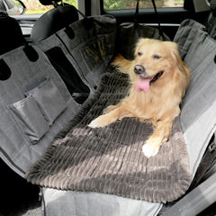 Awjcsv dog car seat cover on backseat extend protects upholstery during trips