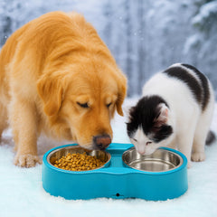 AWLYLNLL Smart Thermal-Dish technology maintains warmth for water and food.