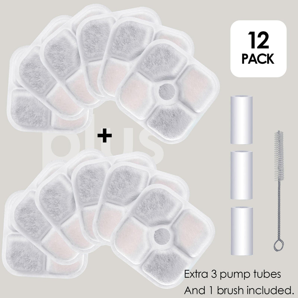 AWoHH replacement filter trio with 3 pump tubes for Catit PIXI setup