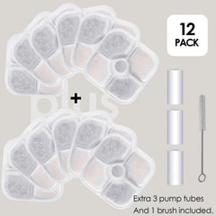 AWoHH replacement filter trio with 3 pump tubes for Catit PIXI setup