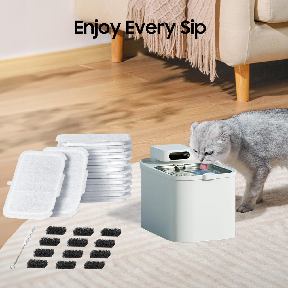 AWoHH cleaning brush enables quick maintenance between refills