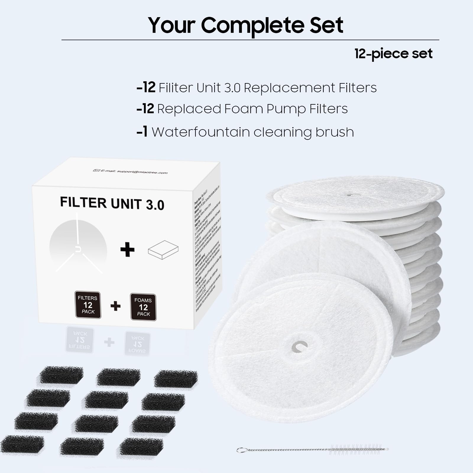 AWoHH ion exchange resin detail supports heavy metal filtration for calmer pet drinking.
