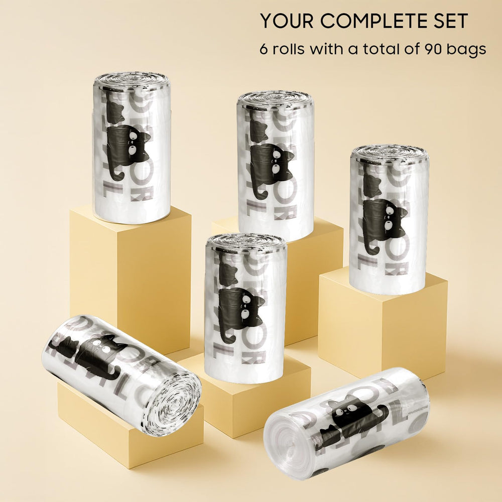 AWoHH high-density bags hold up to 22 lb with leak resistance.