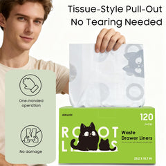 AWoHH litter-box-robot-4-3-compatibility ensures smooth sensor detection and easy liner fit