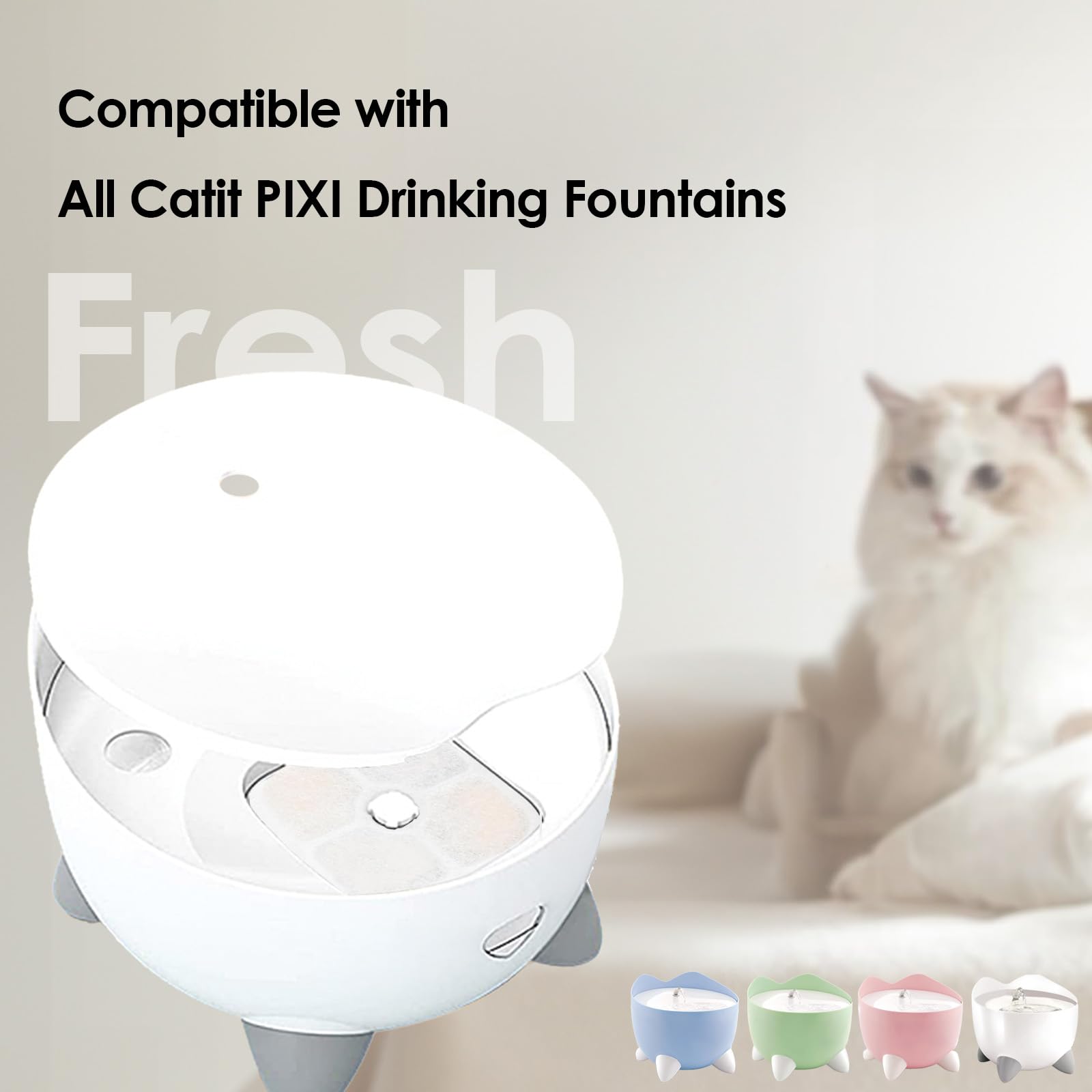 AWoHH multi-layer filtration with cotton mesh, activated carbon, and ion resin