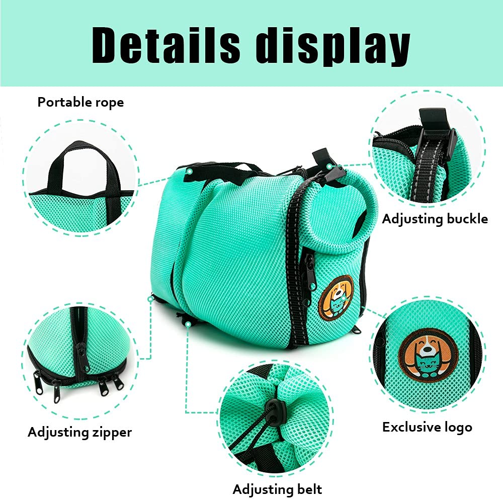 AWOOF cat sling strap removable option supports on-the-go carrying.