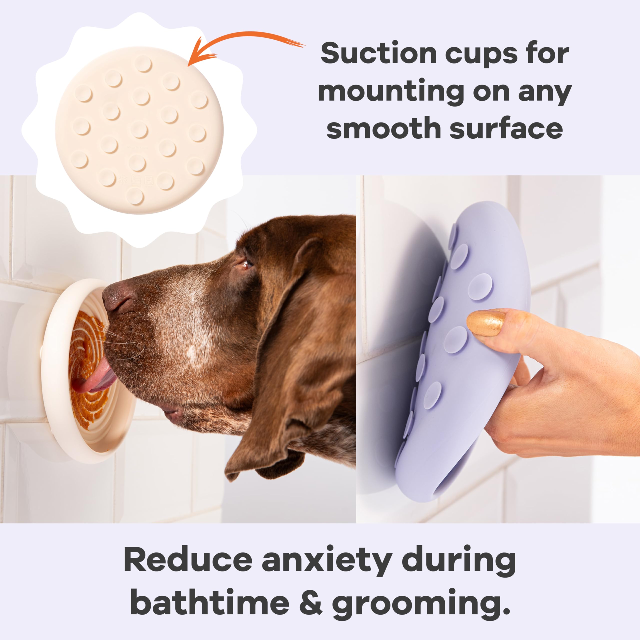 Awoo lick dish non-slip mat keeps bowls in place during meals and mess-free dining.