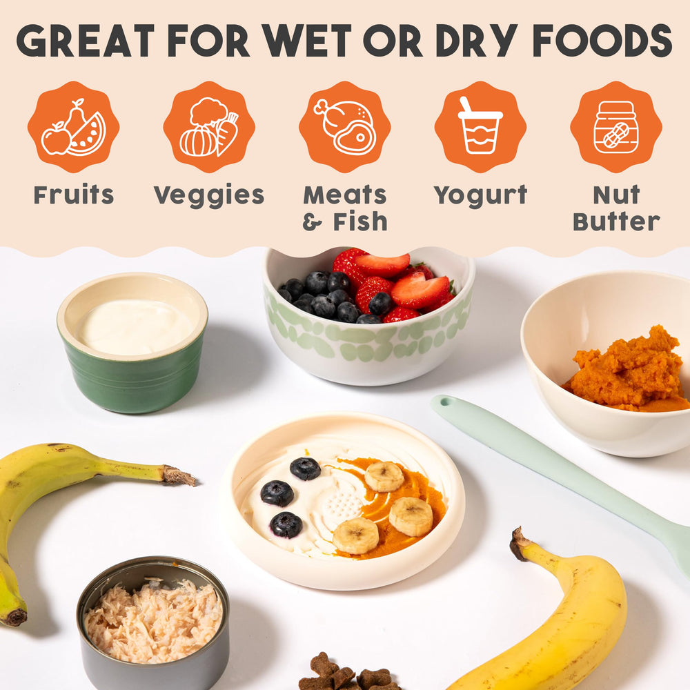 Awoo lick dish safe materials are BPA-free and pet-safe.