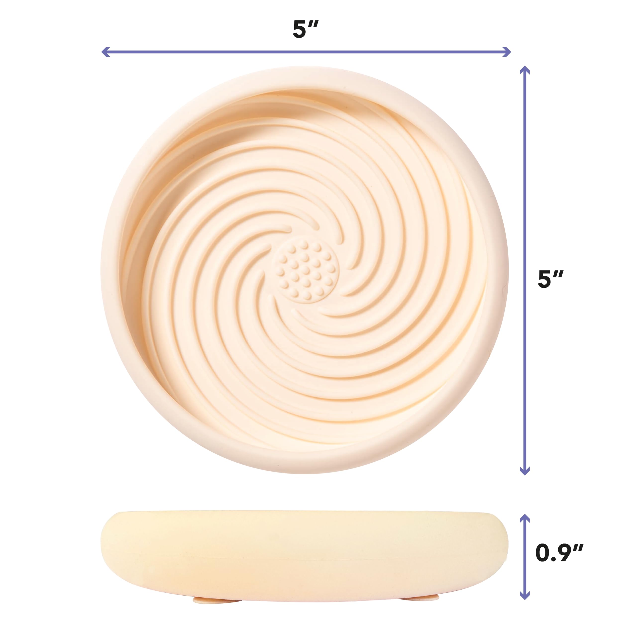 Awoo lick dish slow feeder helps cats and small dogs eat more slowly.