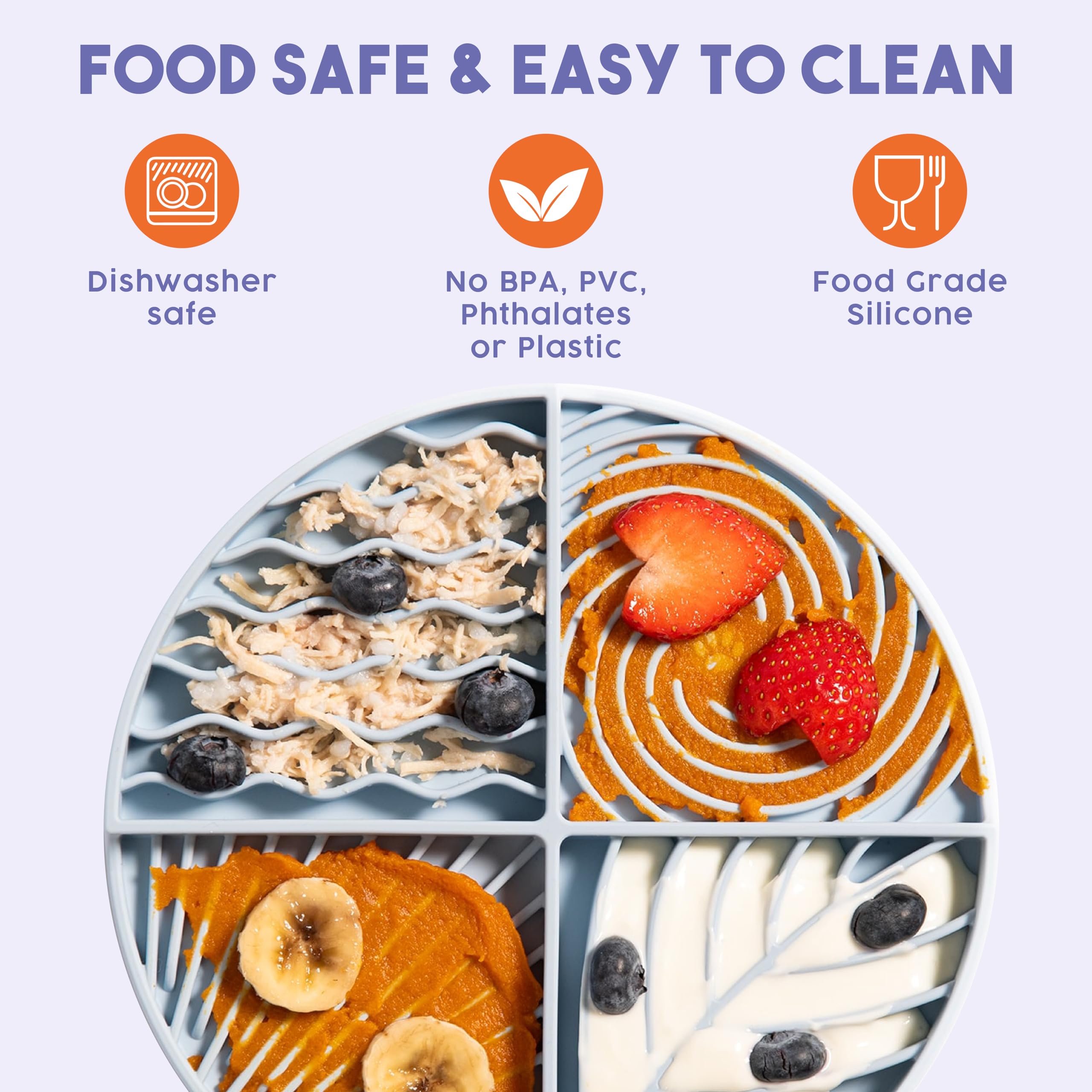 Awoo Paradise freezer- and microwave-friendly design for snacks and meals.