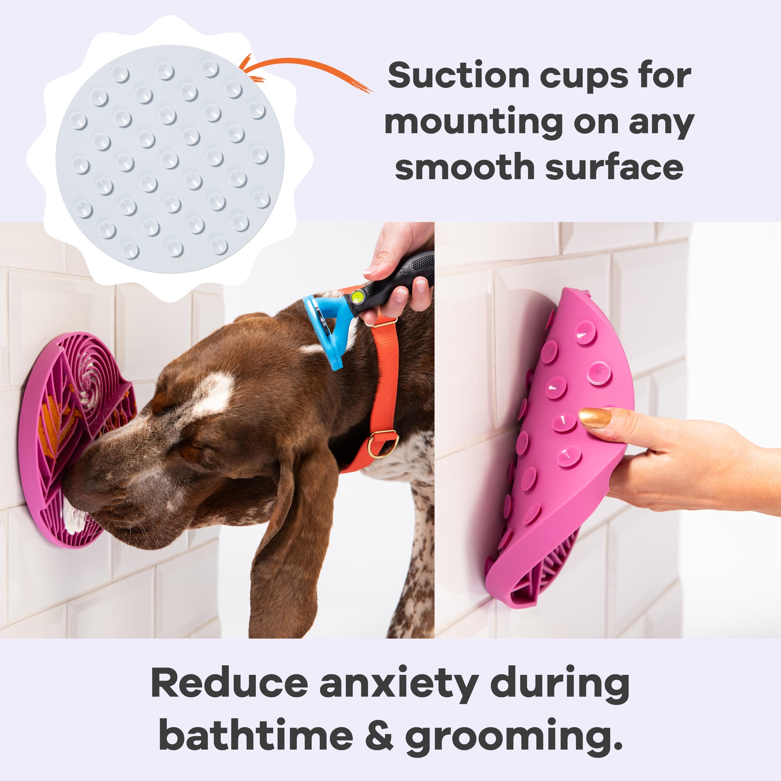 Awoo Paradise lick mat is dishwasher-safe for quick cleaning after meals.