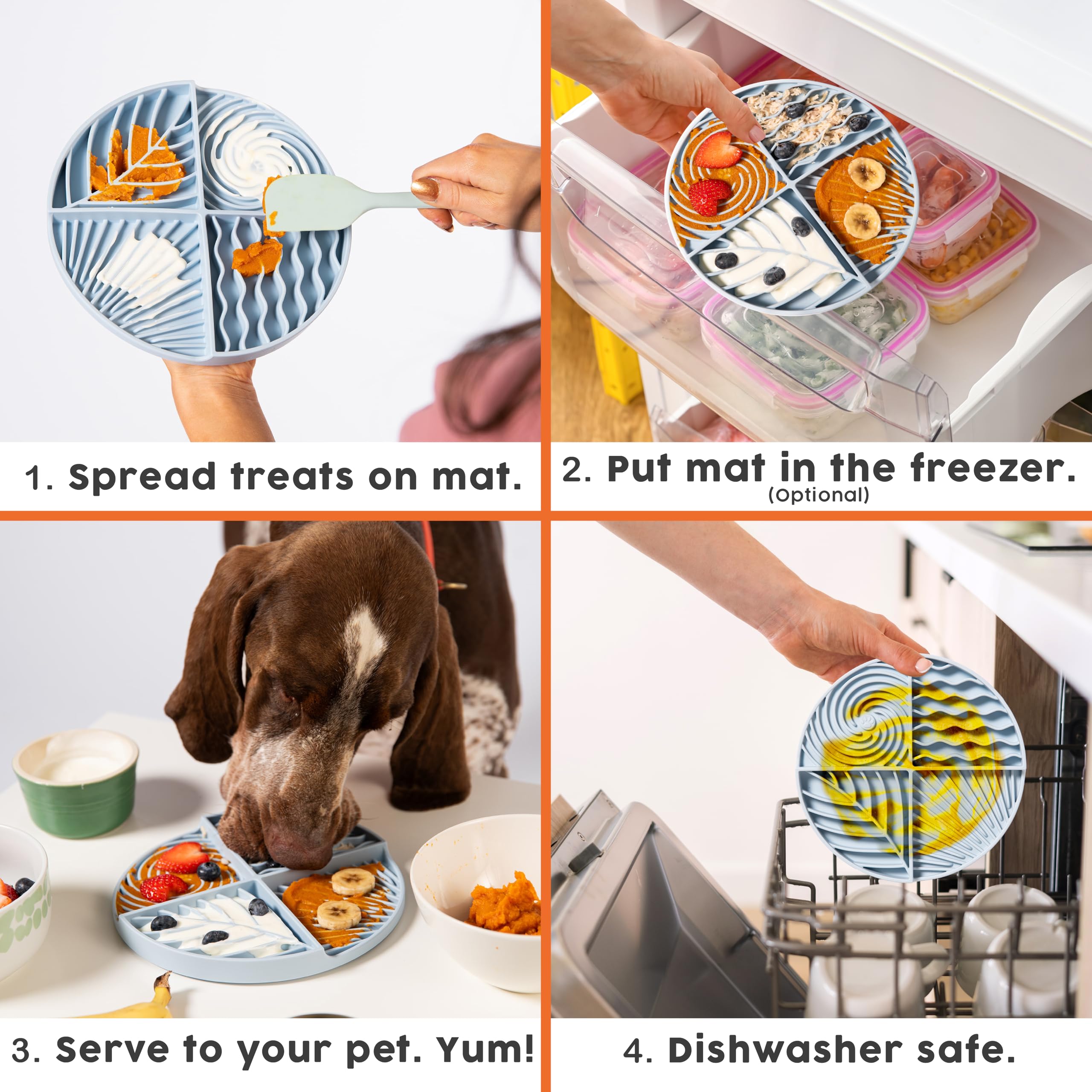 Awoo Paradise supports wet and dry food use for varied treats.