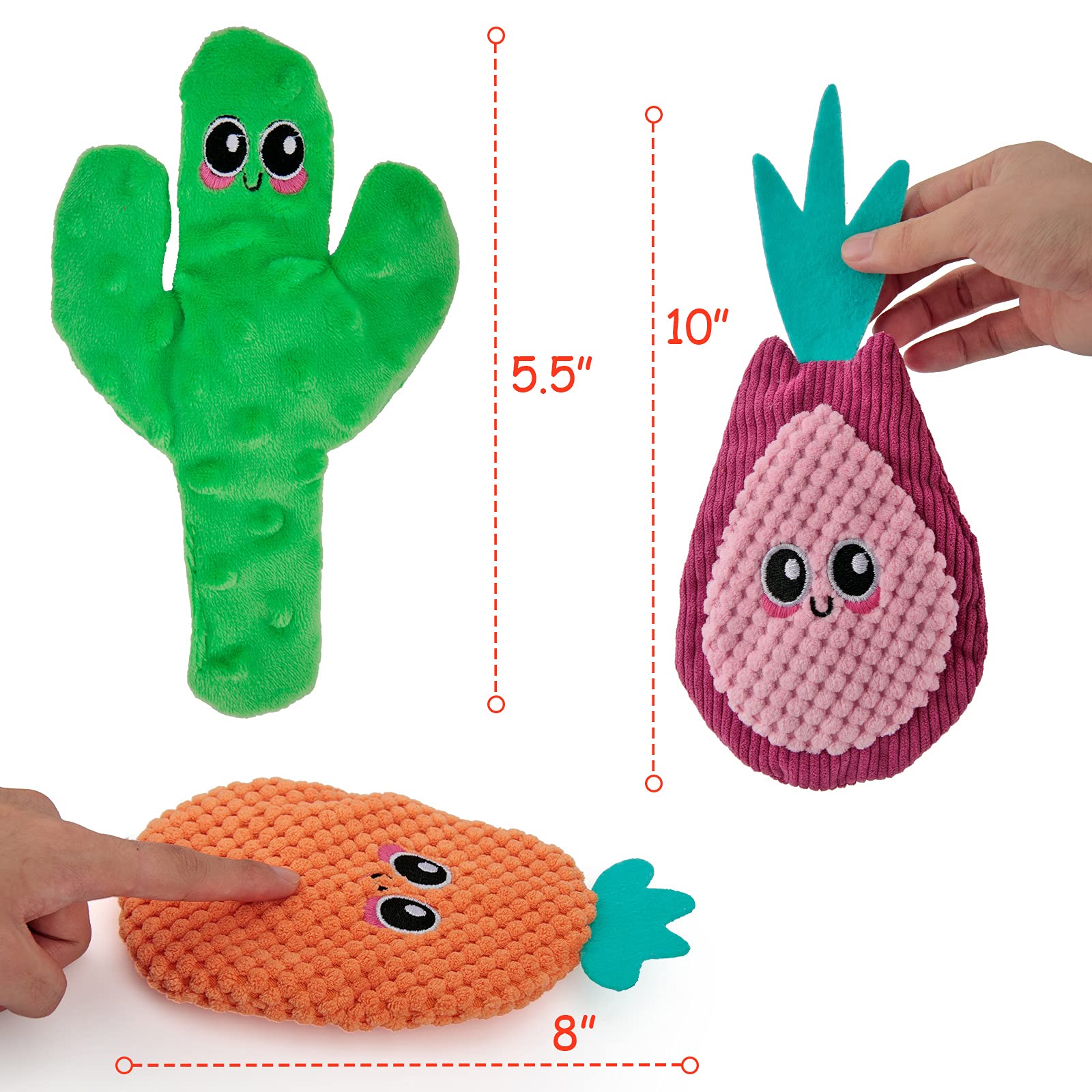 AWOOF 8-pack dog toy set for versatile playtime sessions