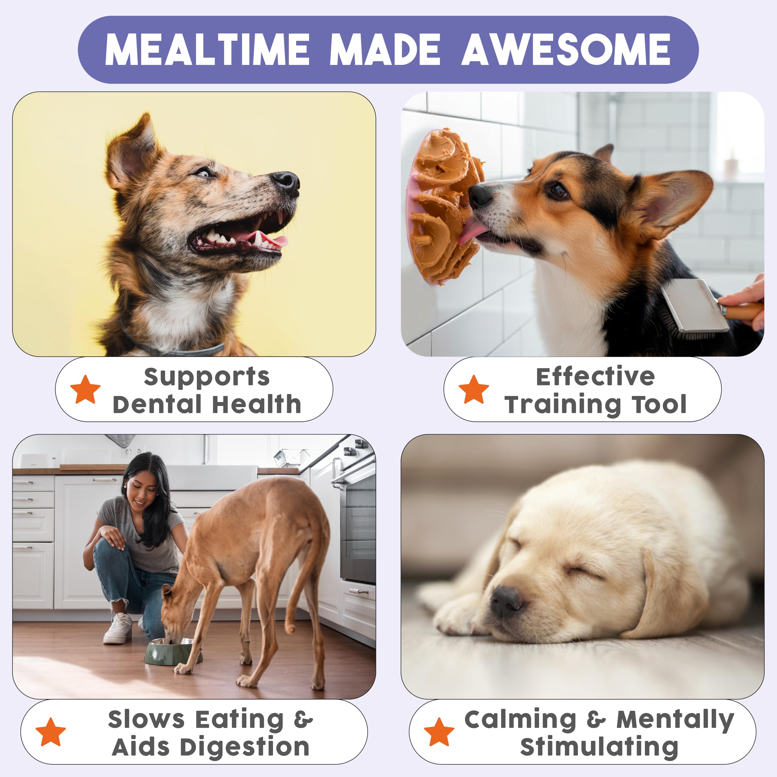 Awoo Great Vibes aids grooming with bath-time distraction