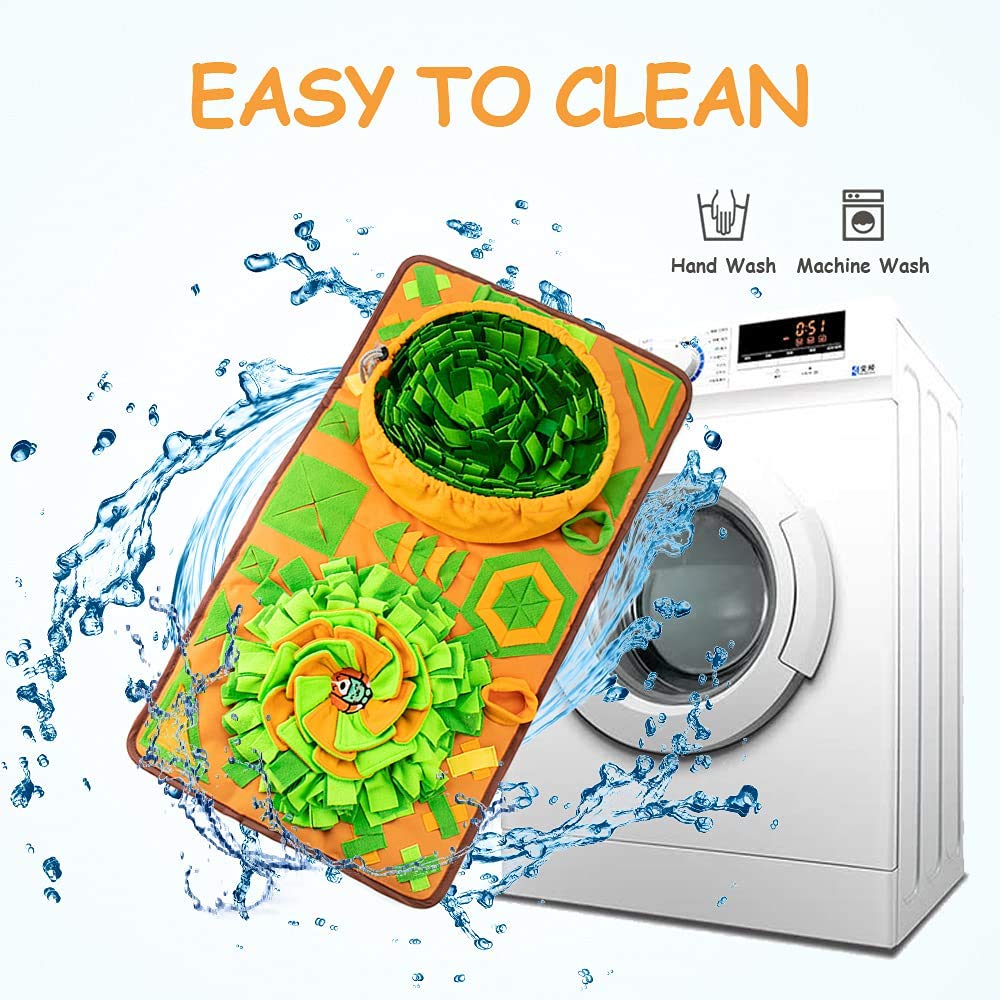 AWOOOF snuffle mat care-ready design for machine or hand wash
