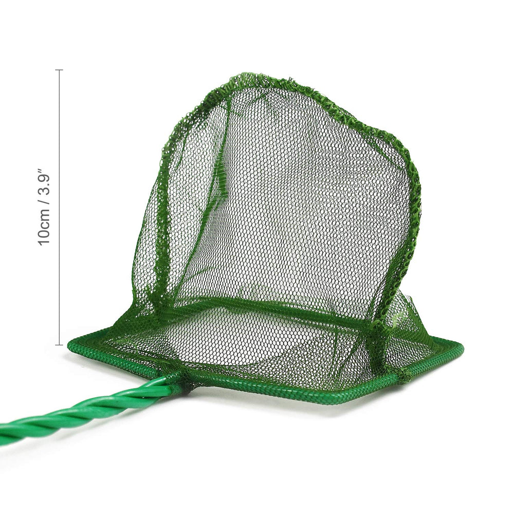 Awpeye 4pcs-pack green nets with compact 4inch size for quick catches