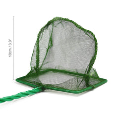 Awpeye 4pcs-pack green nets with compact 4inch size for quick catches