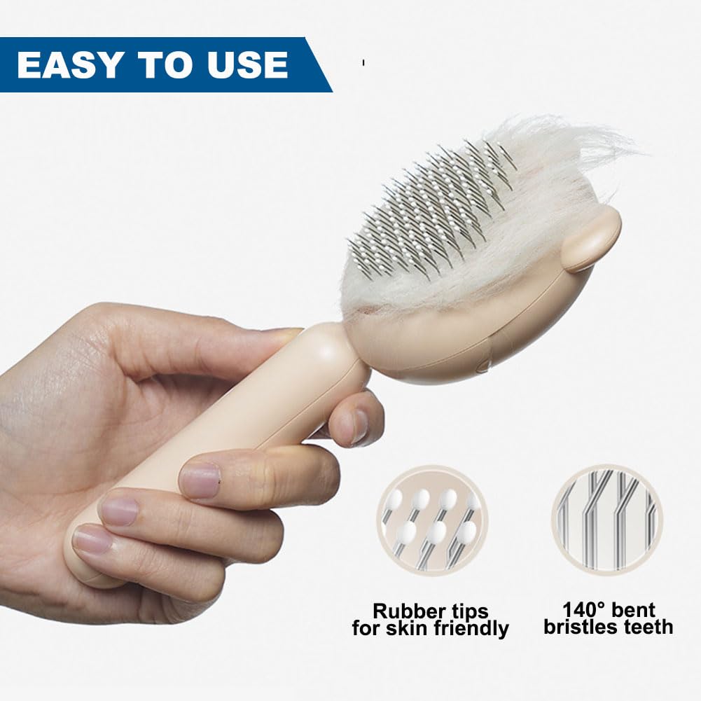 Awpland Stainless Steel Bristles deliver durable, gentle grooming with tip protection